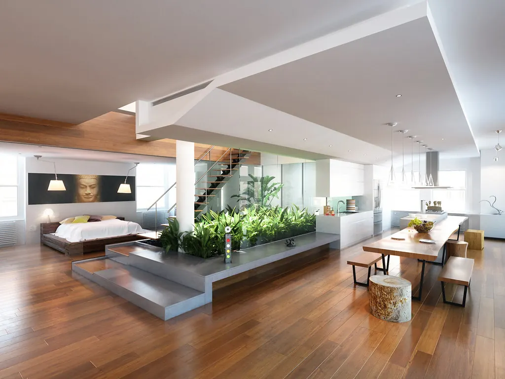 Intérieur d'un logement à Troarn